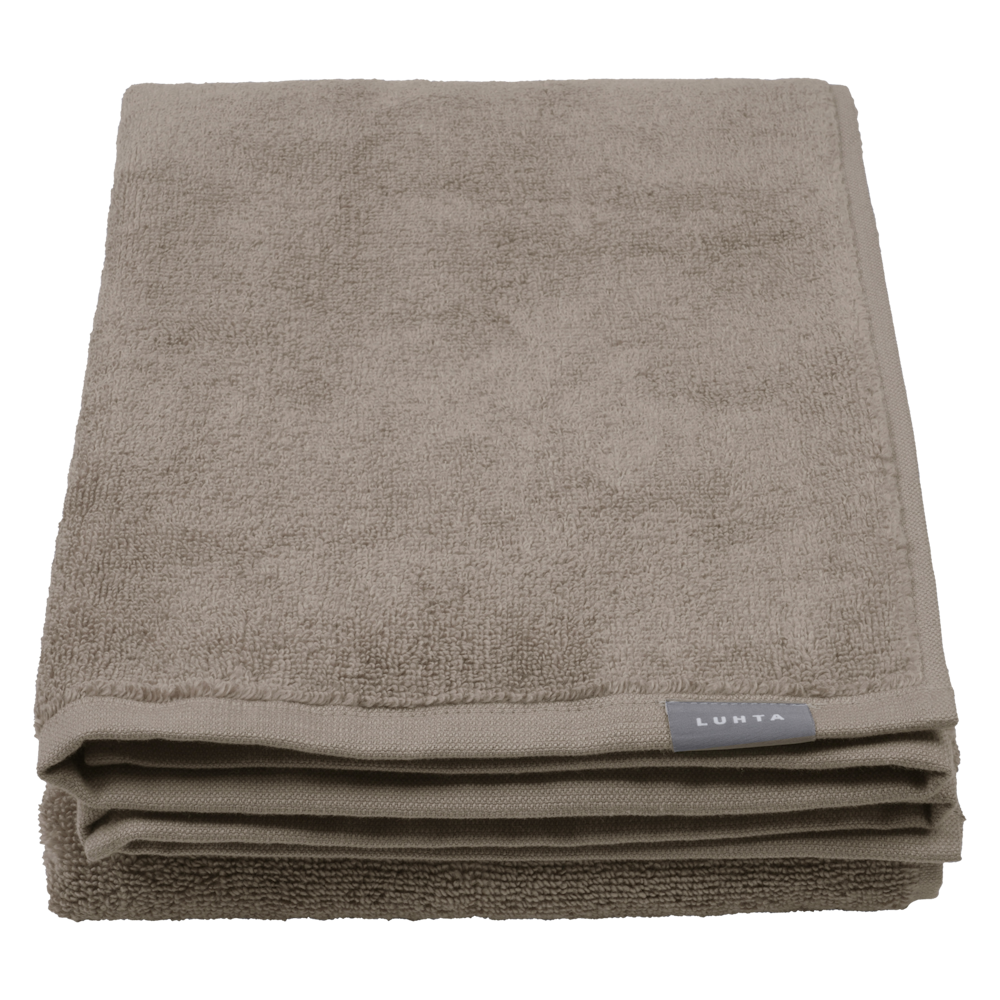 Luhta Home Aava pyyhe 80x160 cm taupe - HoReCa-tukku Kespro