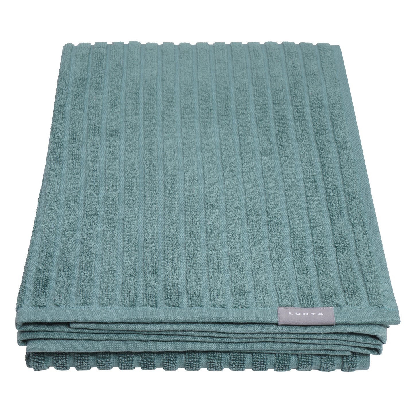Luhta Home Aalto pyyhe 70x140 cm 569 salvianvihreä | K-Ruoka Verkkokauppa