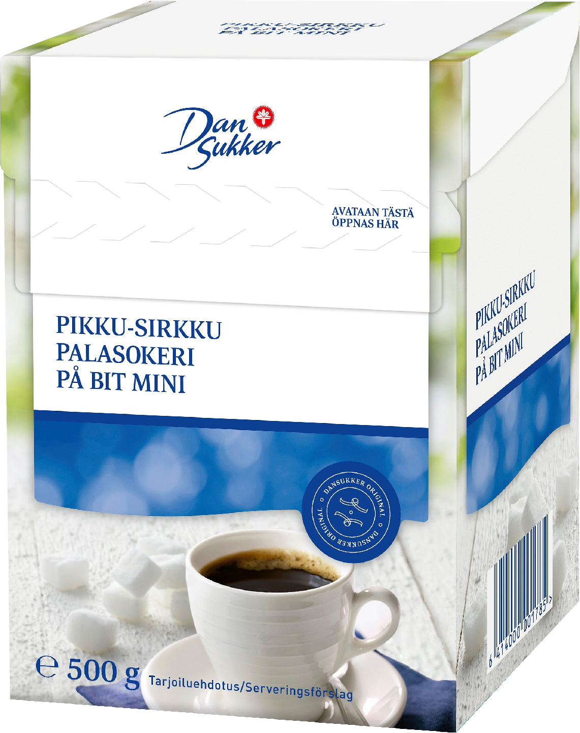 Dansukker Pikku-Sirkku palasokeri 500g