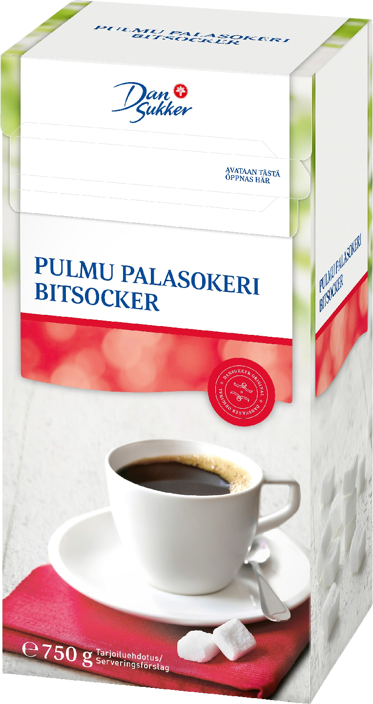 Dansukker Pulmu palasokeri 750g