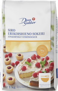 Dansukker Siro erikoishieno sokeri 1 kg