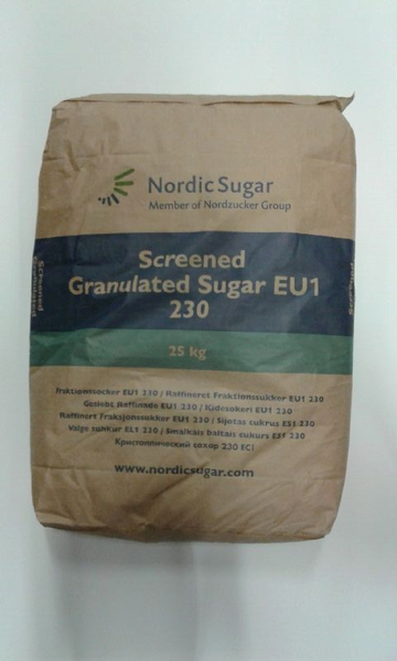 Nordic Sugar 25kg EU1 230 Kidesokeri