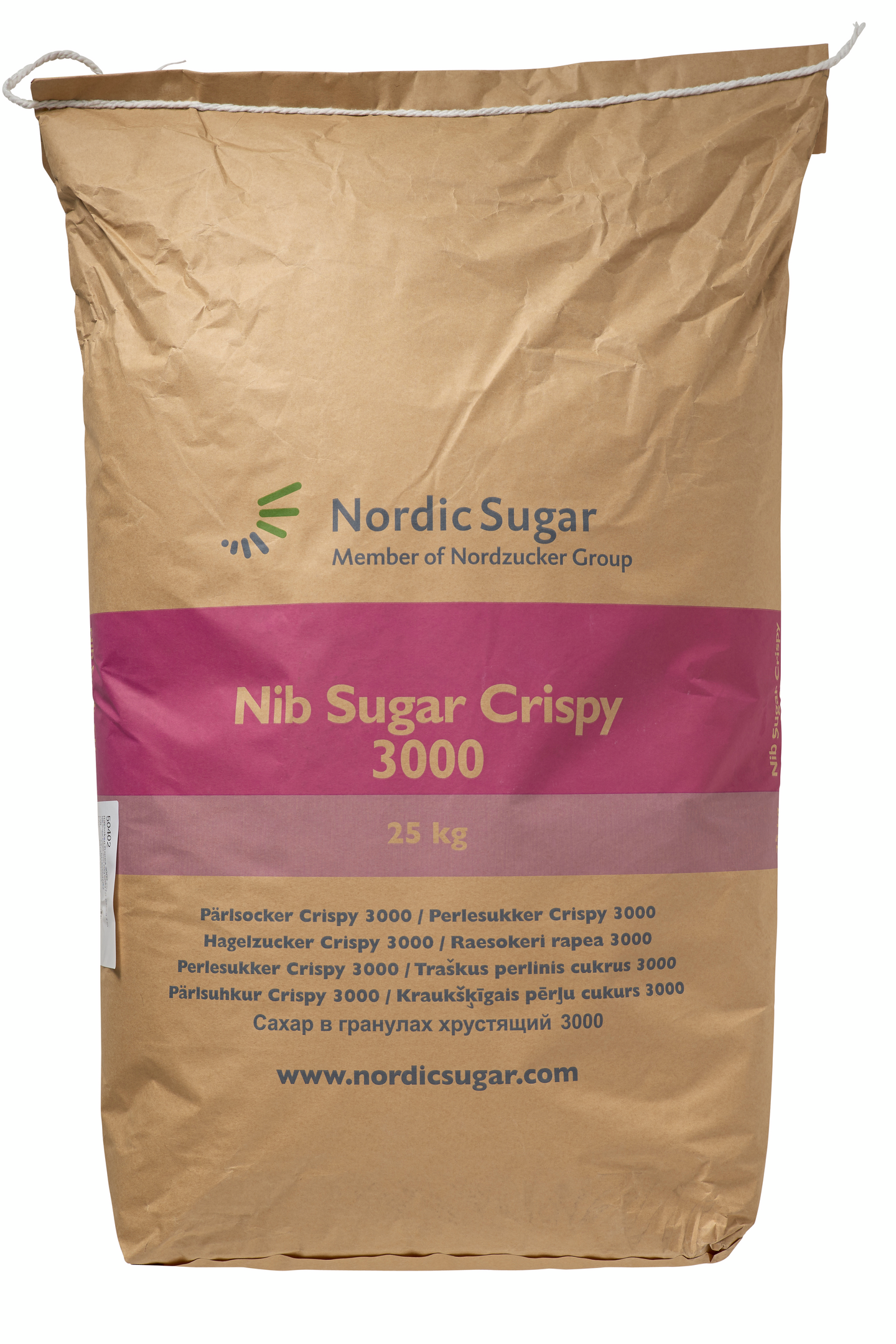 Nordic Sugar 25kg 3000 Raesokeri Rapea