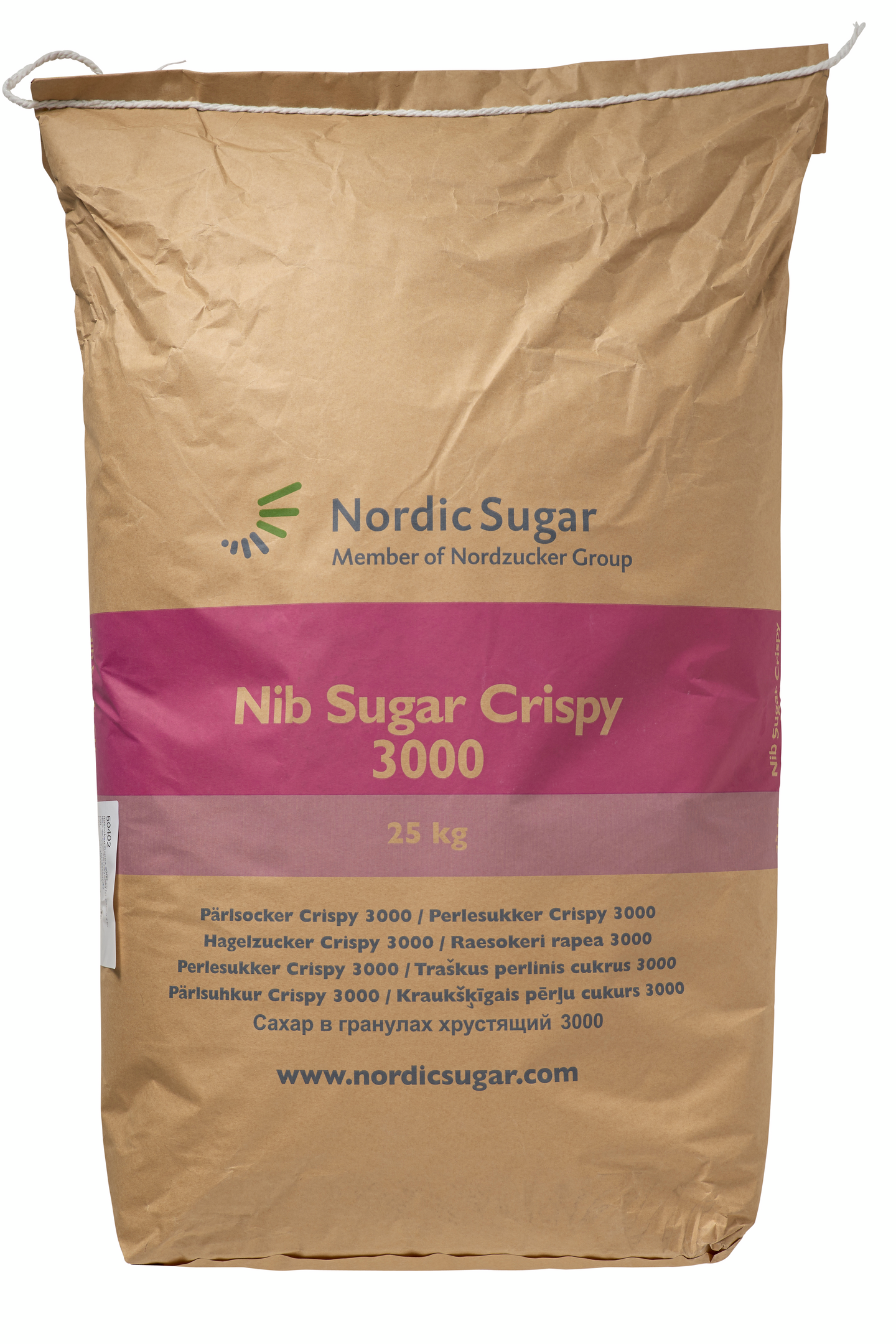 Nordic Sugar 25kg 3000 Raesokeri Rapea LAVA