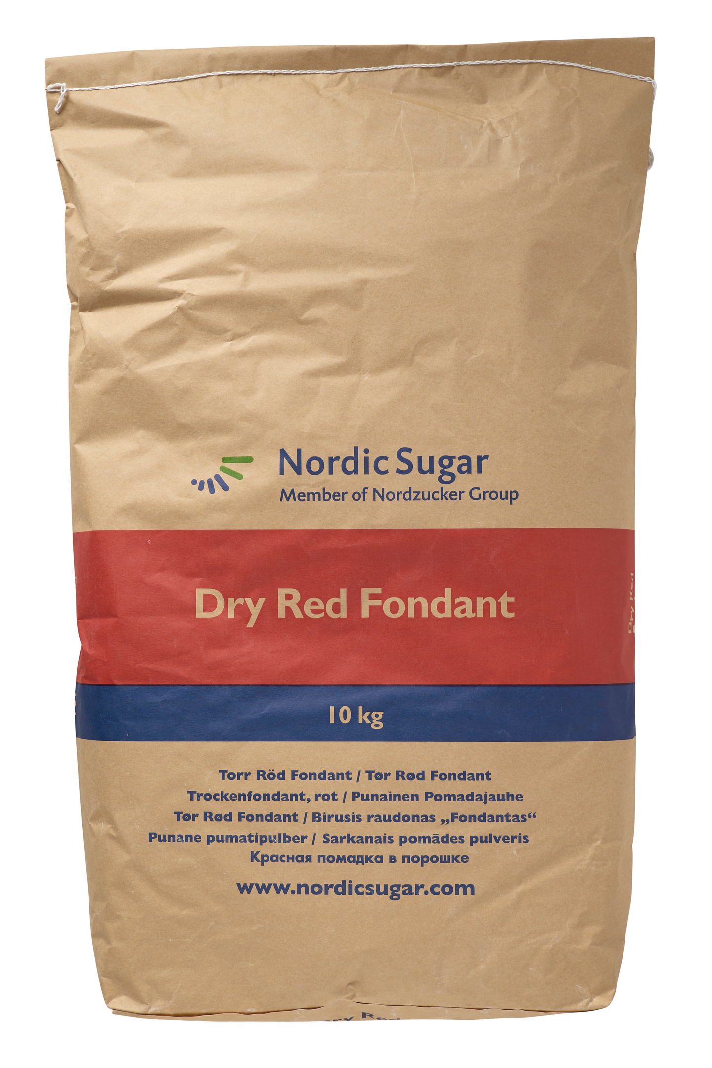 Nordic Sugar 10kg Punainen Pomadajauhe