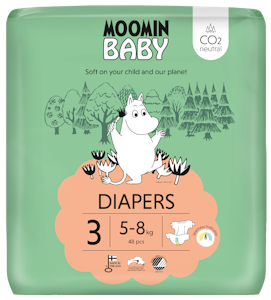 Moomin Baby teippivaippa S3 48kpl 5-8kg