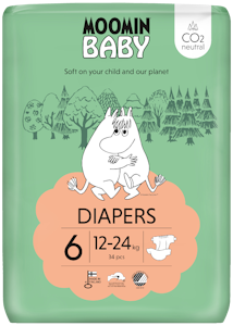 Moomin Baby teippivaippa S6 34kpl 12-24kg