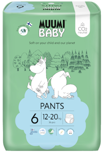 Muumi Baby Pants housuvaippa koko 6 12-20kg 36kpl