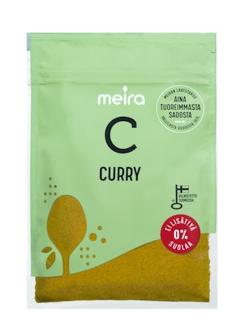 Meira Curry 65 g suolaton