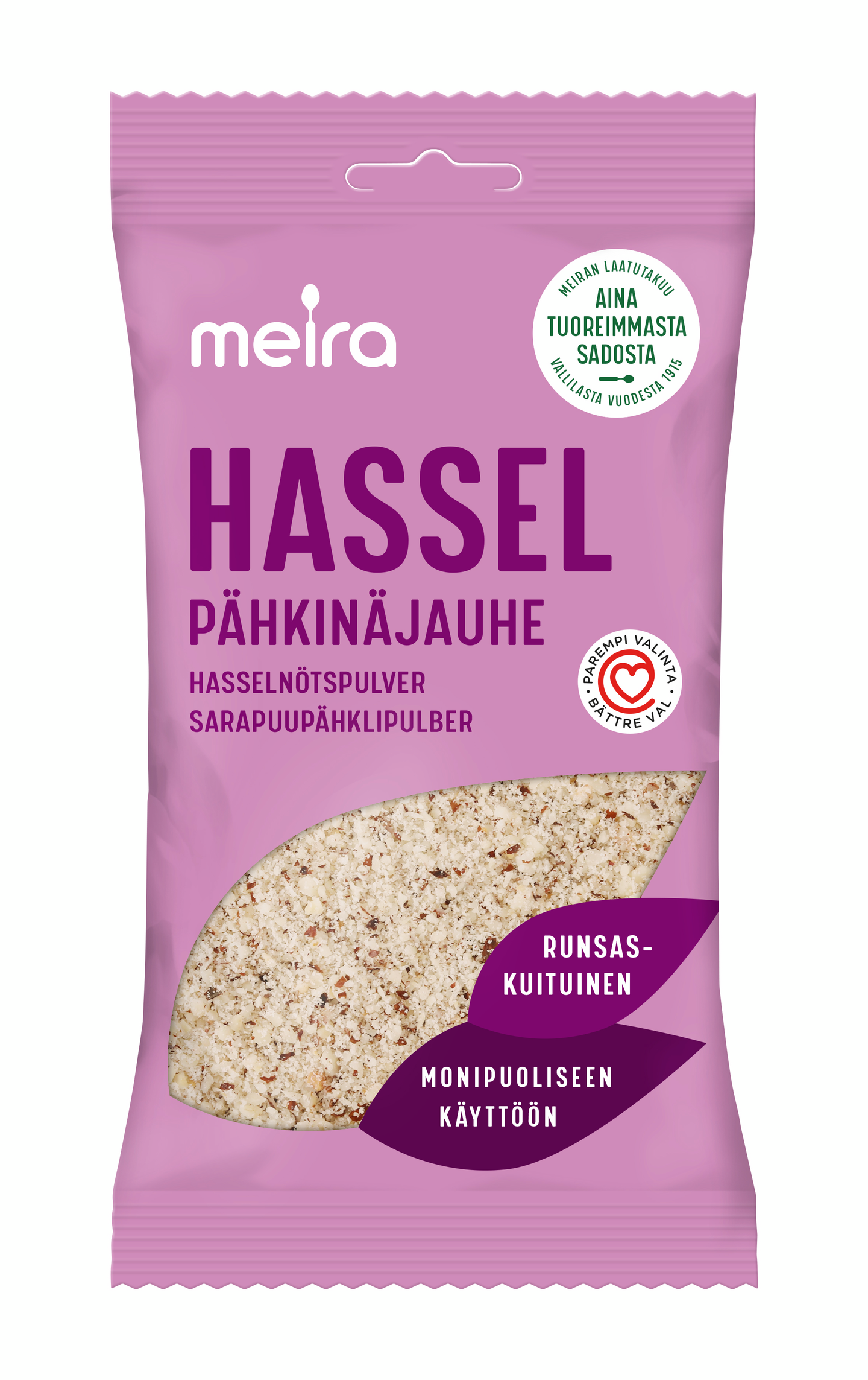 Meira Hasselpähkinäjauhe 70g pussi