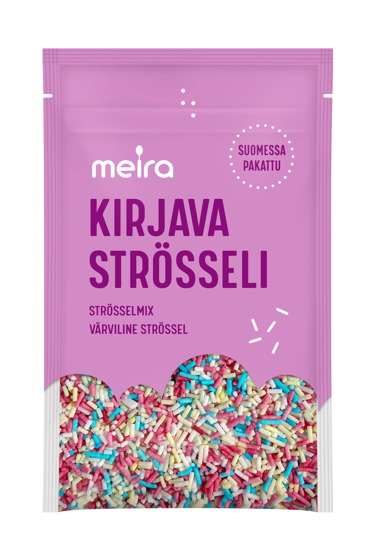 Meira kirjava strösseli 55g leivontakoriste pussi