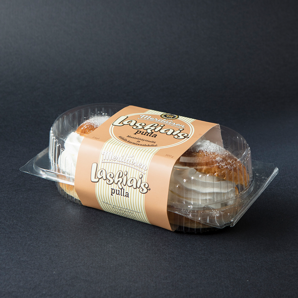 Meriläisen Leipomo Laskiaispulla manteli 2 kpl/300 g