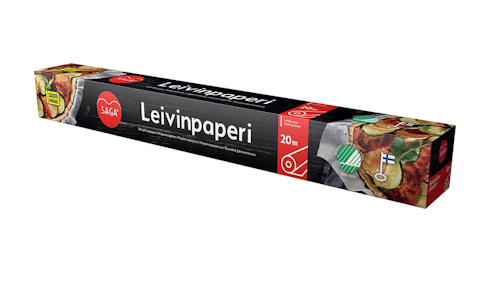 SAGA leivinpaperi 20m 144kpl term qpa