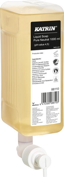 Katrin nestesaippua Pure Neutral hajusteeton 1000ml