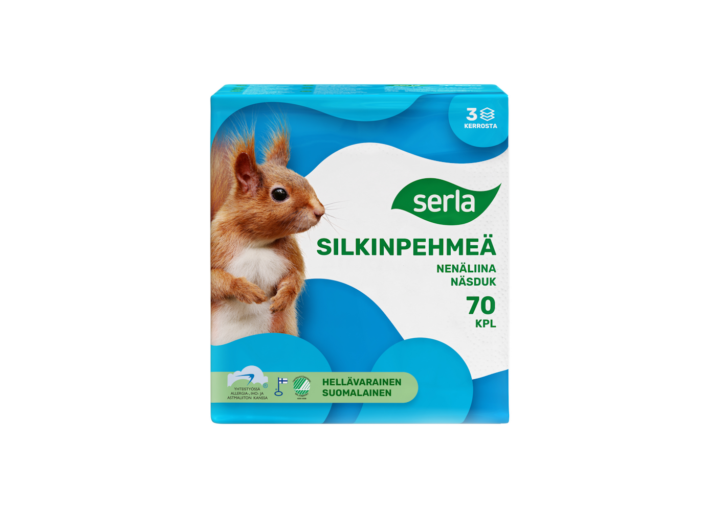 Serla nenäliina 70kpl silkinpehmeä - HoReCa-tukku Kespro