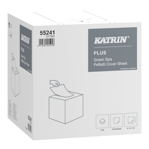 Katrin Plus Green SPA Pefletti laudeliina-arkit valkoinen 41x41cm 120 arkkia