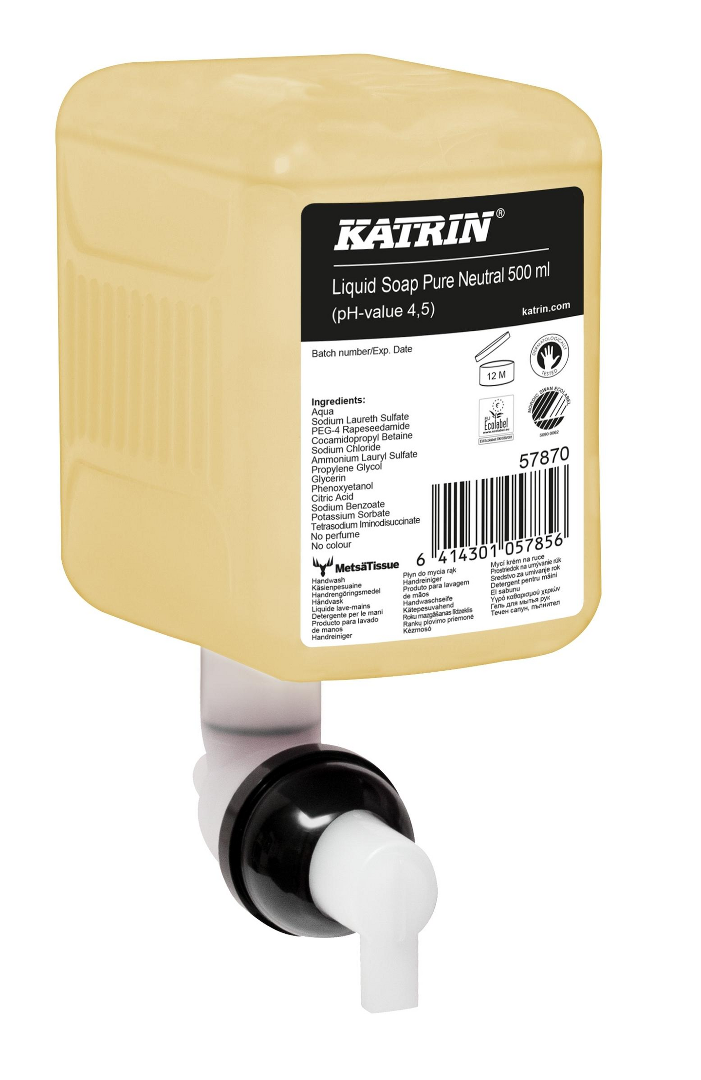 Katrin nestesaippua 500ml