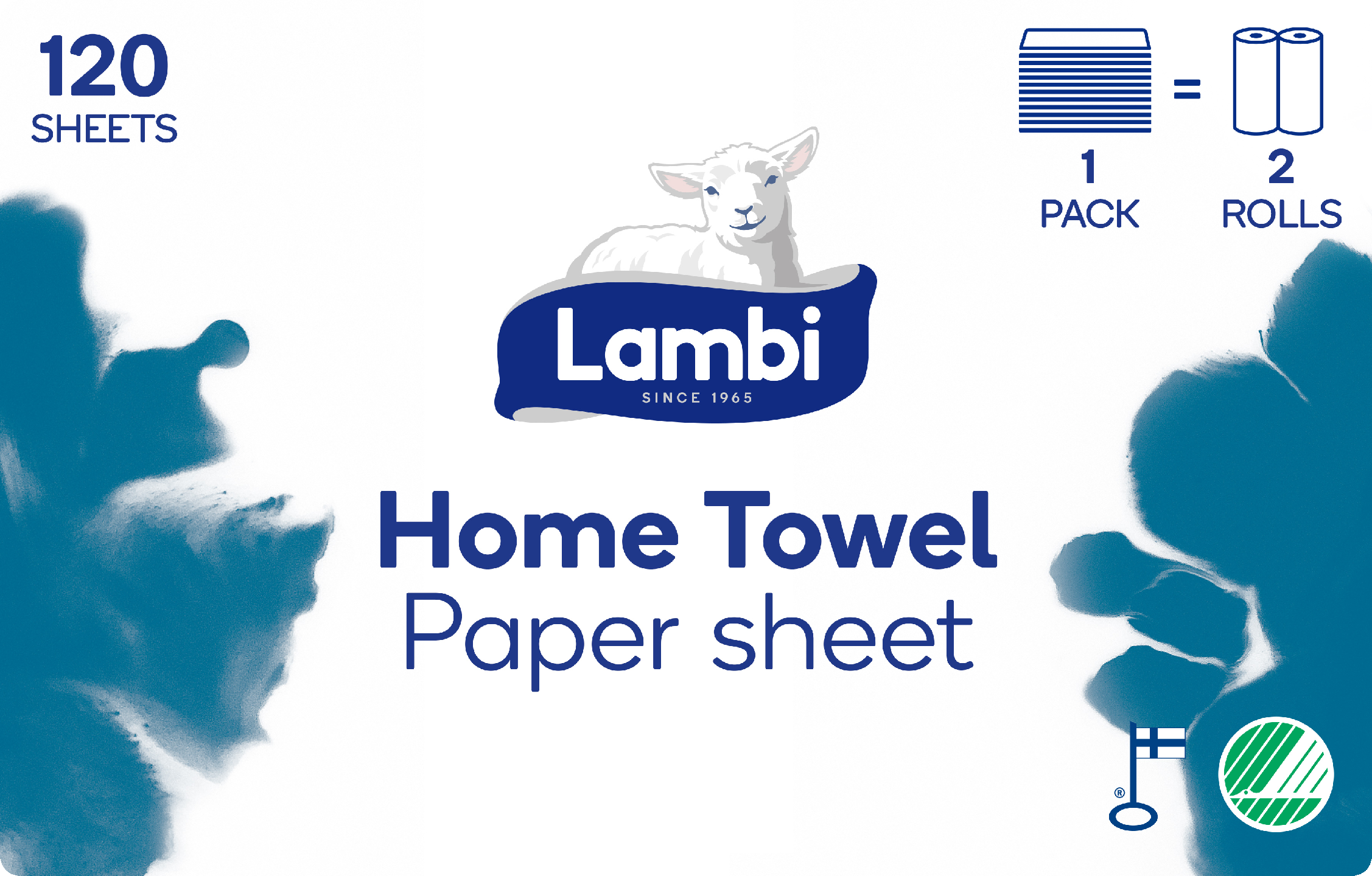 Lambi Home Towel talouspaperiarkki 120kpl