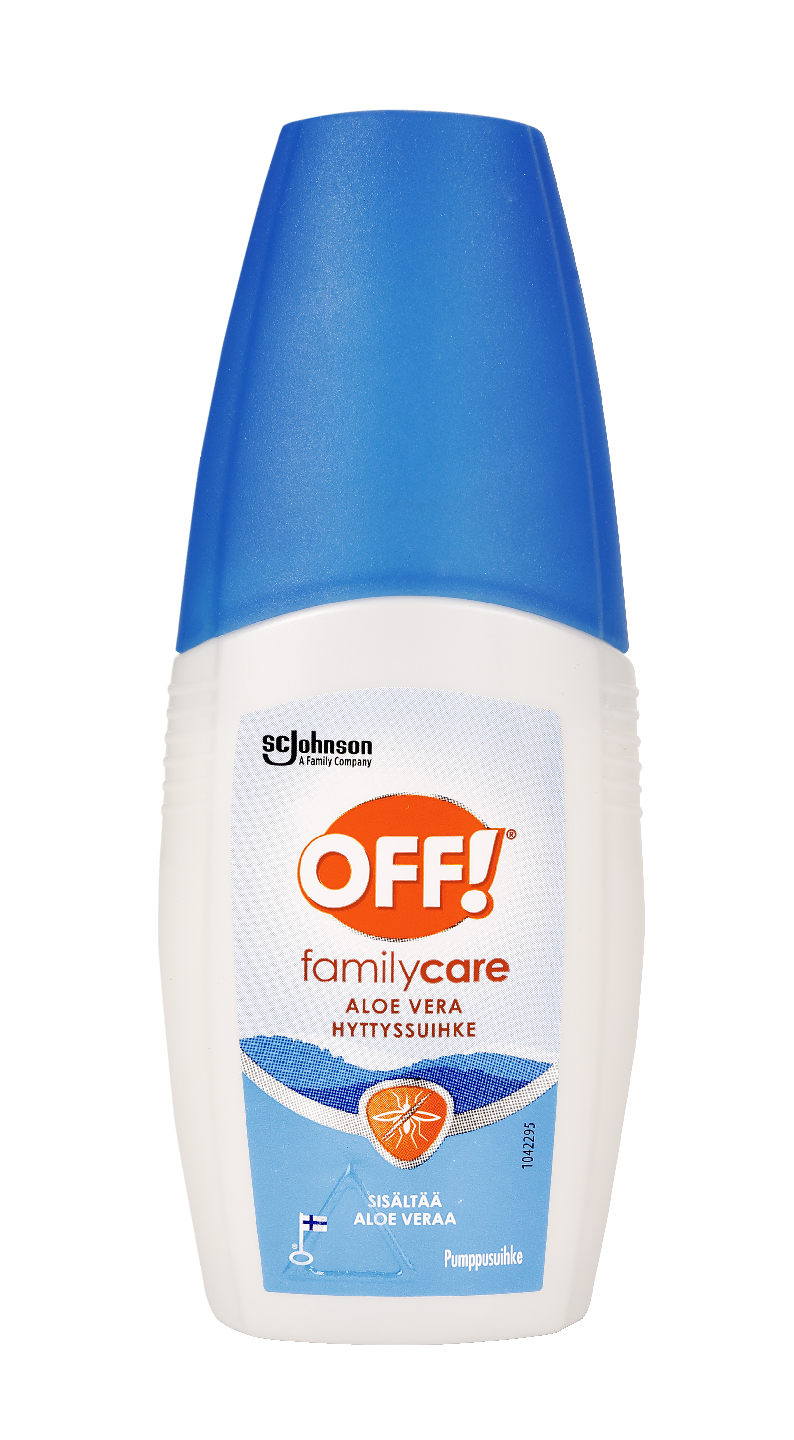 Off hyttyssuihke 100ml Family Care Aloe Vera