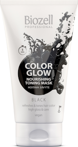 Biozell Color Glow Hoitava sävytenaamio Black 150ml