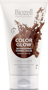 Biozell Color Glow Hoitava sävytenaamio Chocolate 150ml