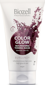 Biozell Color Glow Hoitava sävytenaamio Burgundy 150ml