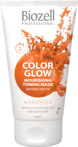 Biozell Color Glow Hoitava sävytenaamio Mandarin 150ml