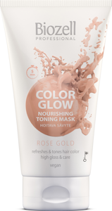 Biozell Color Glow Hoitava sävytenaamio Rose Gold 150ml