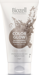 Biozell Color Glow Hoitava sävytenaamio Cool Latte 150ml