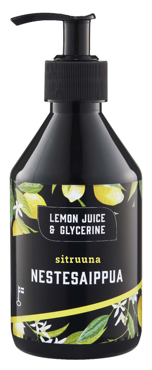 Lemon Juice & Glycerine nestesaippua 275ml Sitruuna