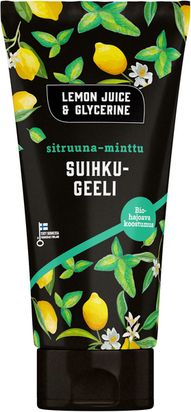 Lemon Juice & Glycerine Suihkugeeli Sitruuna-Minttu 200ml
