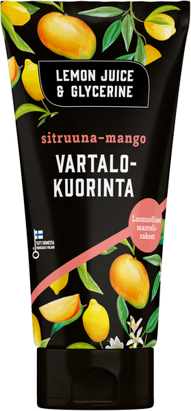 Lemon Juice & Glycerine Vartalokuorinta 150ml Sitruuna-Mango