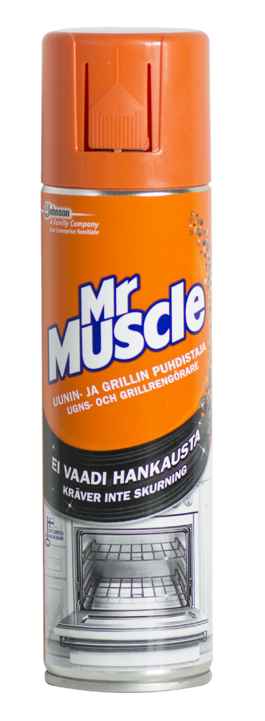 Mr Muscle 250ml uunin-ja grillinpuhdistusaine 63kpl term dis