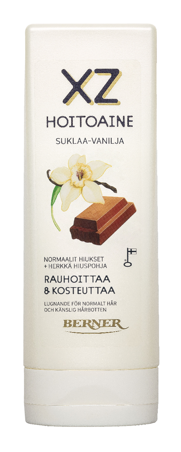 XZ suklaa vanilja hoitoaine 200ml rauhoittaa ja kosteuttaa