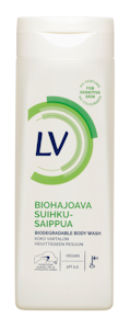 LV biohajoava suihkusaippua 250ml herkälle iholle