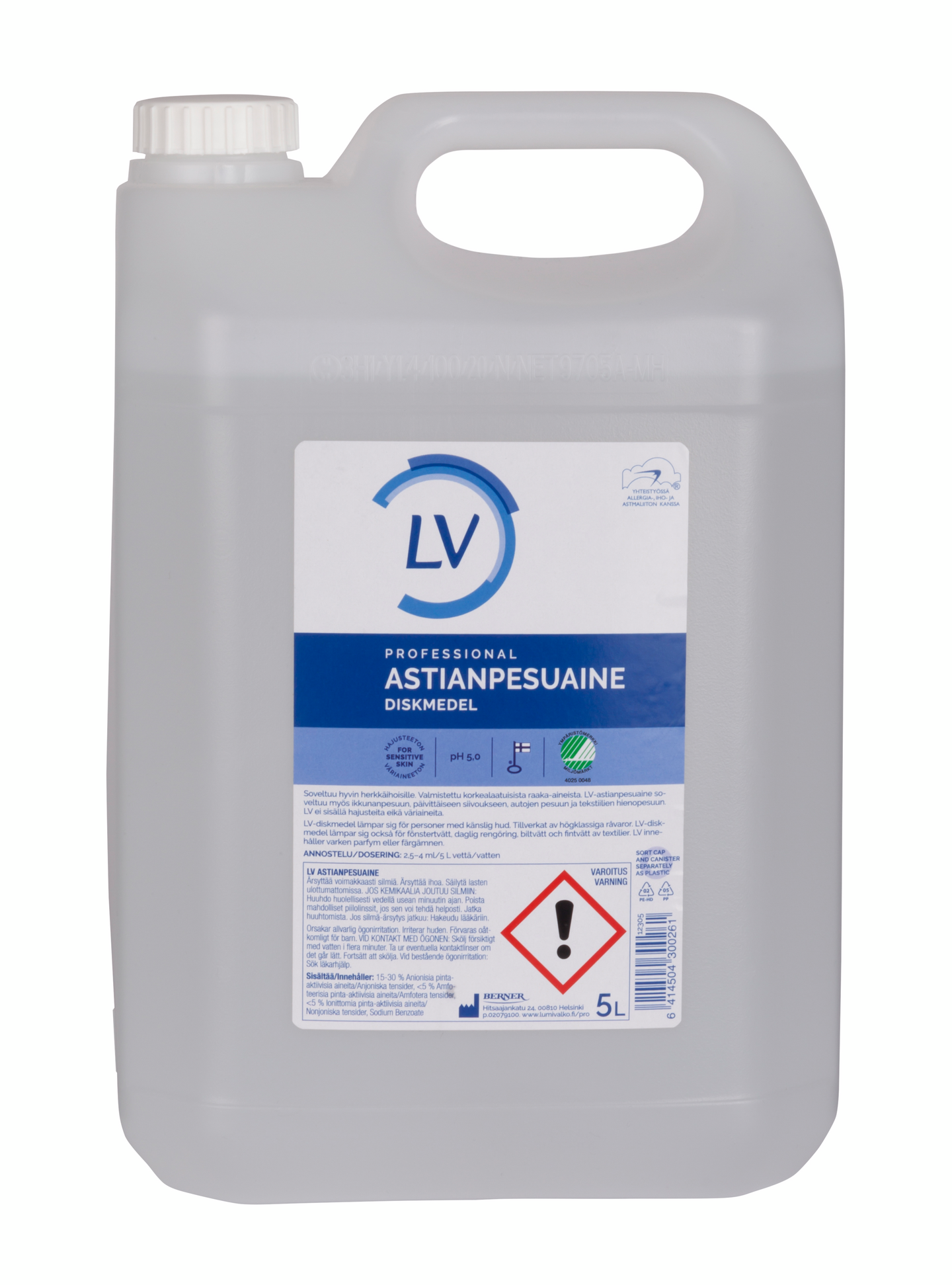 LV Astianpesuaine 5 L