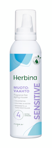 Herbina muotovaahto 200ml Sensitive Extra Strong hajusteeton