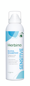 Herbina kuivashampoo 200ml Sensitive hajusteeton