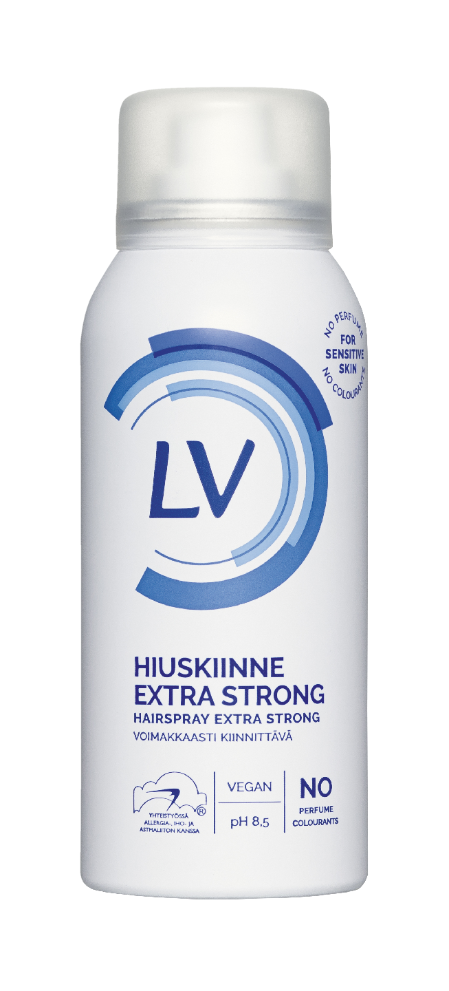 LV hiuskiinne 100ml extra strong hajusteeton