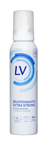 LV muotovaahto 150ml extra strong