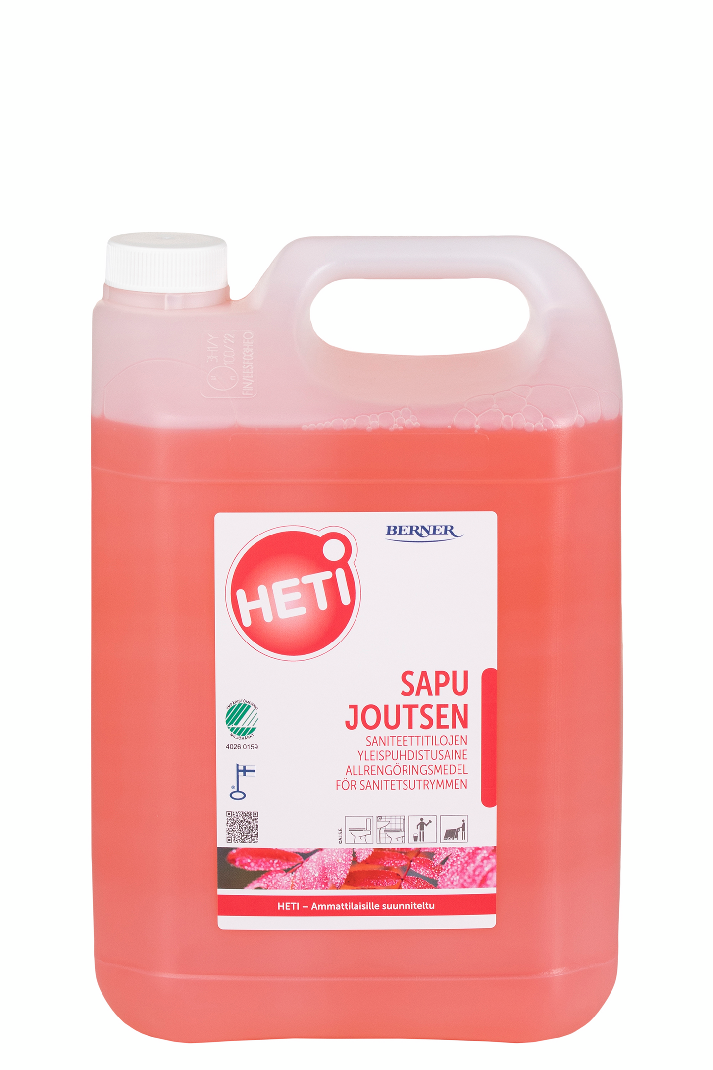 HETI Sapu Joutsen saniteettitilojen puhdistusaine 5 L