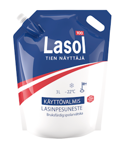 Lasol 3L käyttövalmis lasinpesuneste