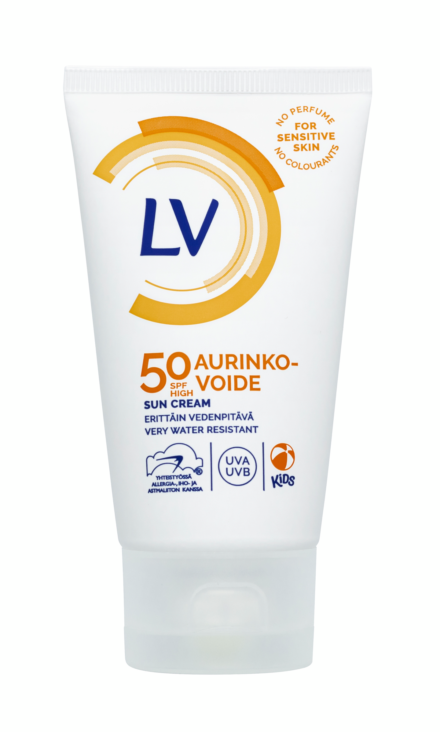 LV aurinkovoide 75ml SPF50 erittäin vedenkestävä