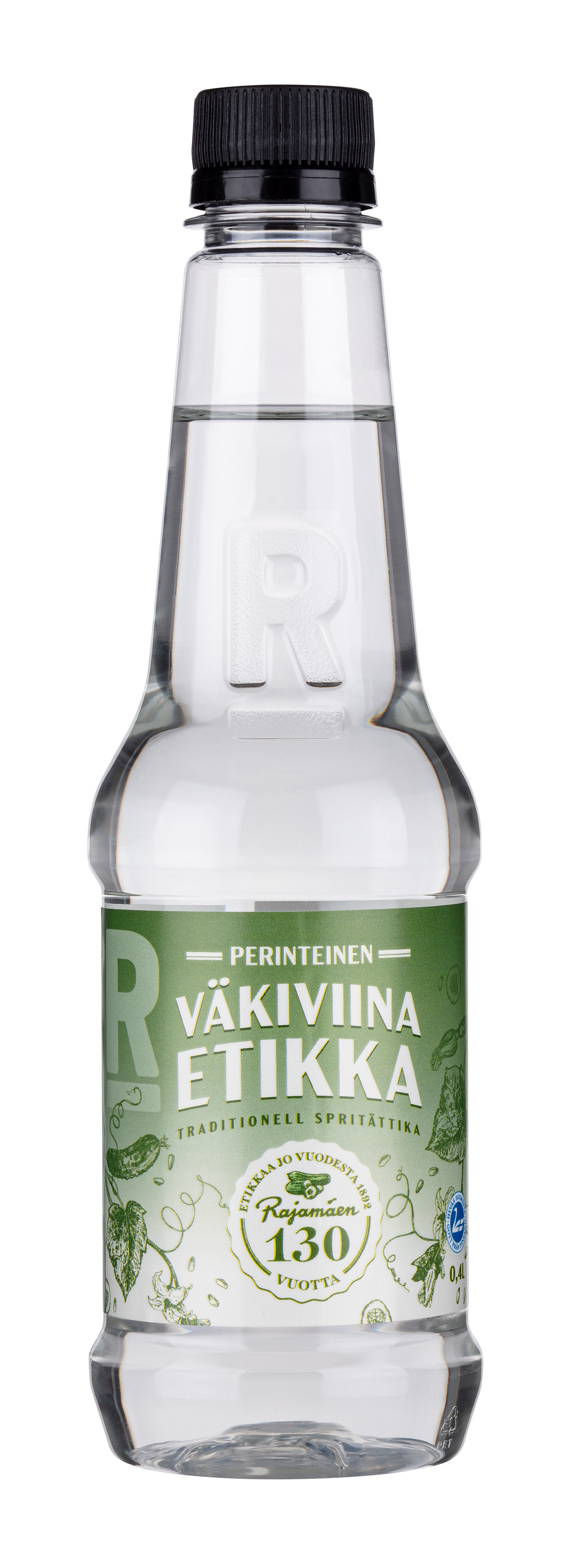 Rajamäen väkiviinaetikka 0,4l 130v 153kpl qpa