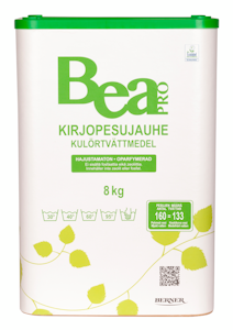 BEA PRO tiivistetty kirjopesujauhe 8 kg