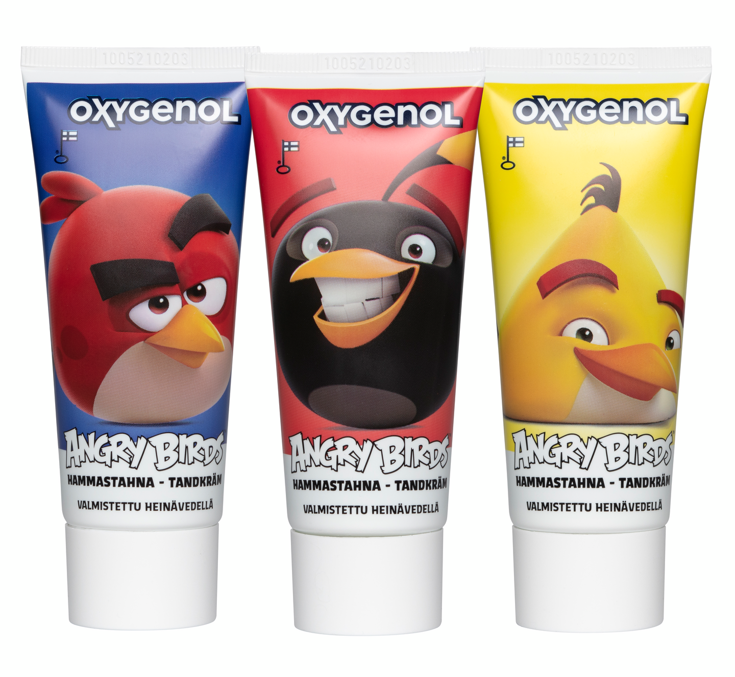 Oxygenol Angry Birds hammastahna 50ml vesimeloni 6+