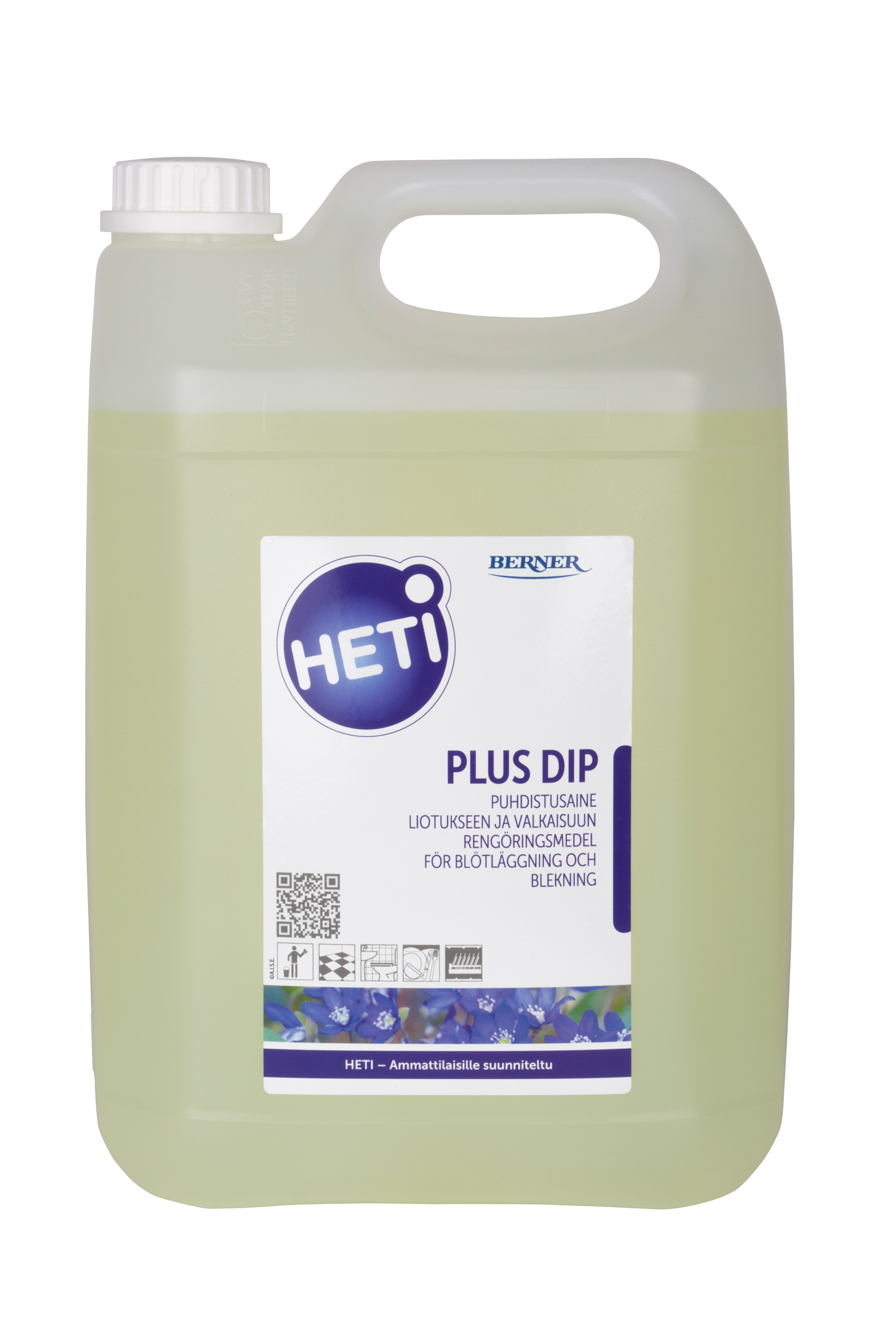 Heti Plus Dip puhdistusaine liotukseen ja valkaisuun 5l