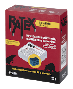 Ratex palasyötti 20g syöttirasiassa