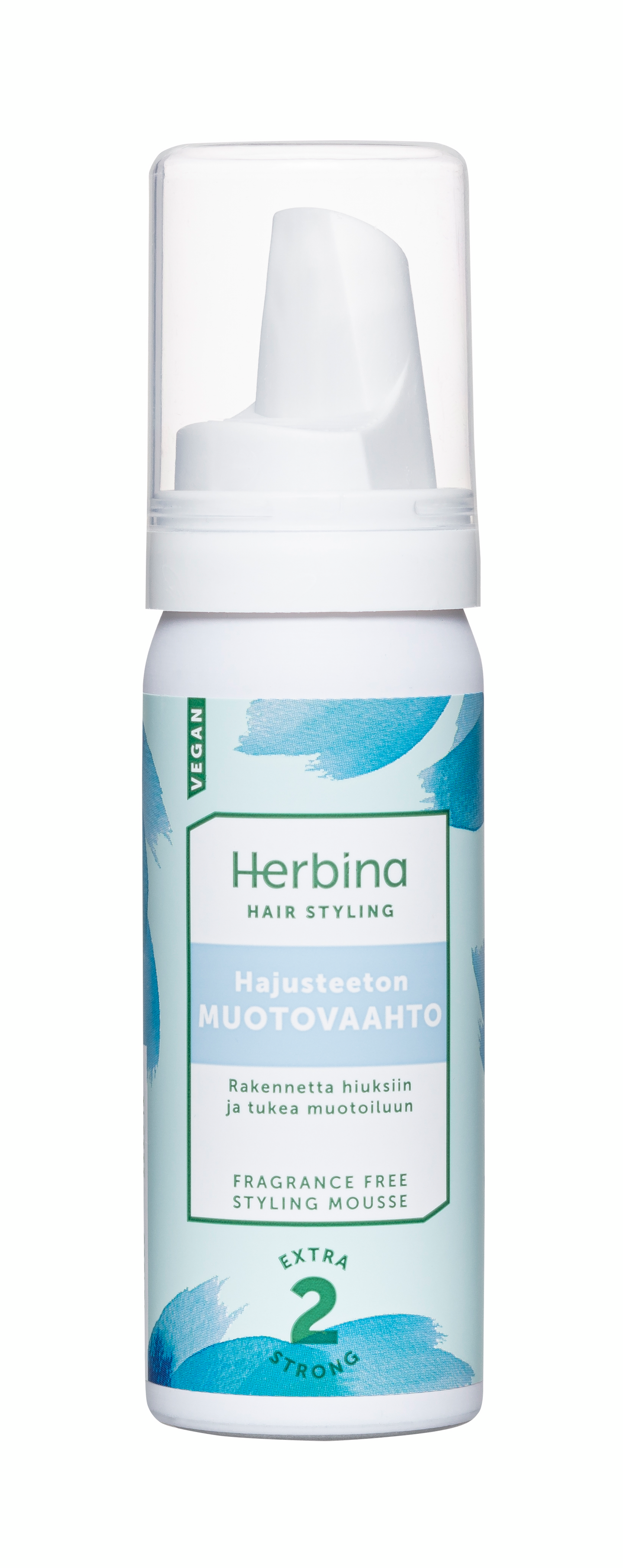 Herbina muotovaahto 50ml Sensitive hajusteeton