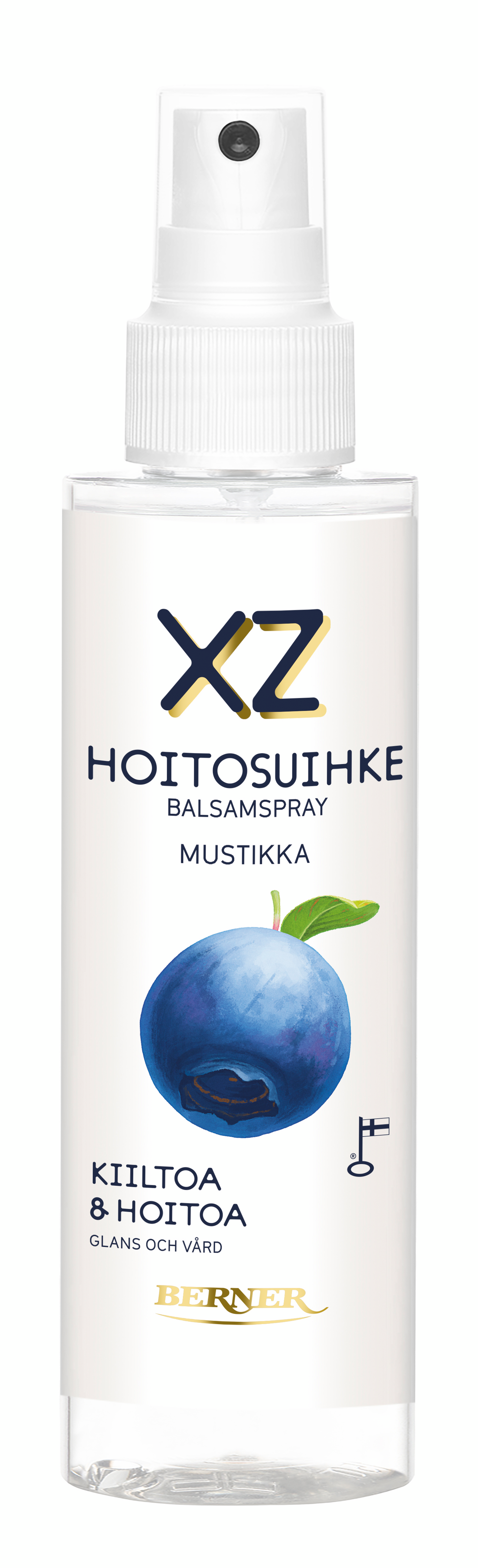 XZ hoitosuihke 150ml mustikka